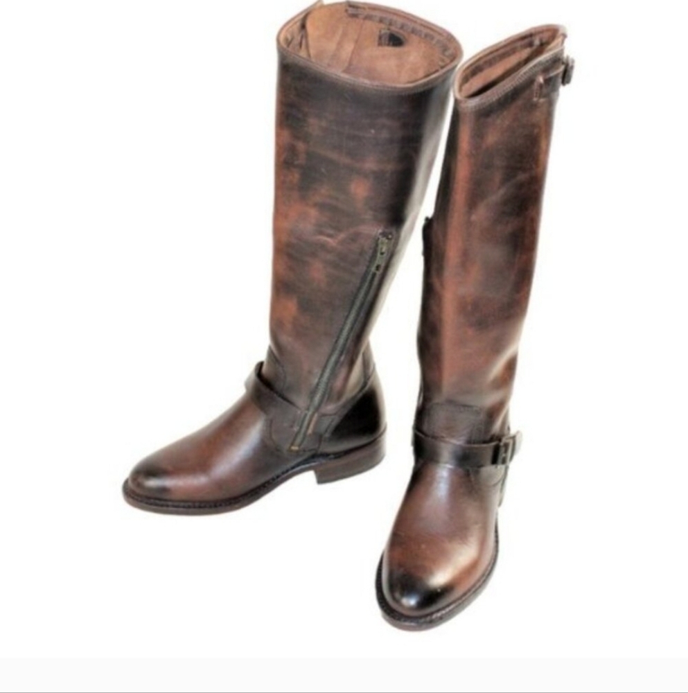 FRYE Brown Leather Boots - Picture 6 of 15